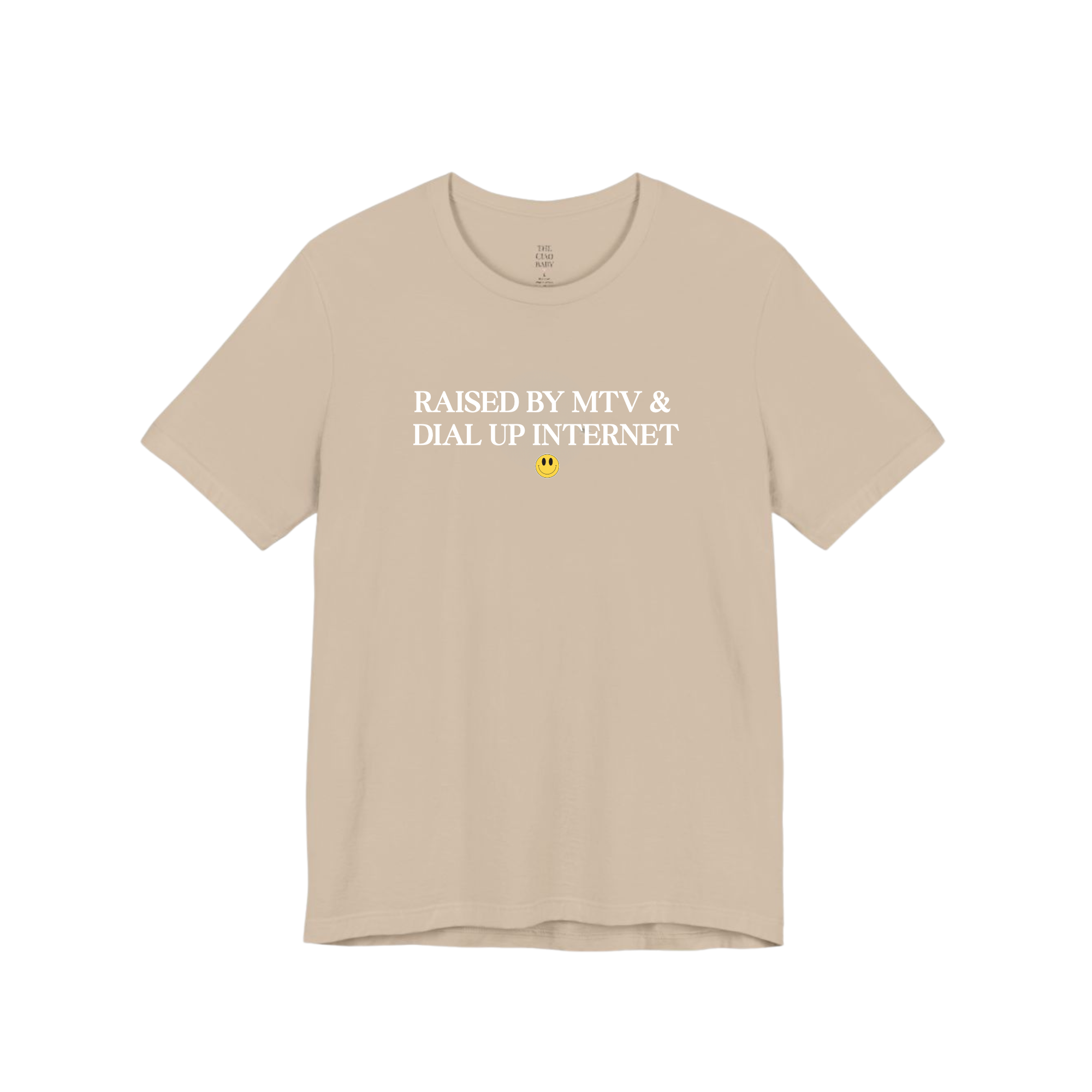 Raised by MTV & Dial-Up Tee – Cotton Shirt