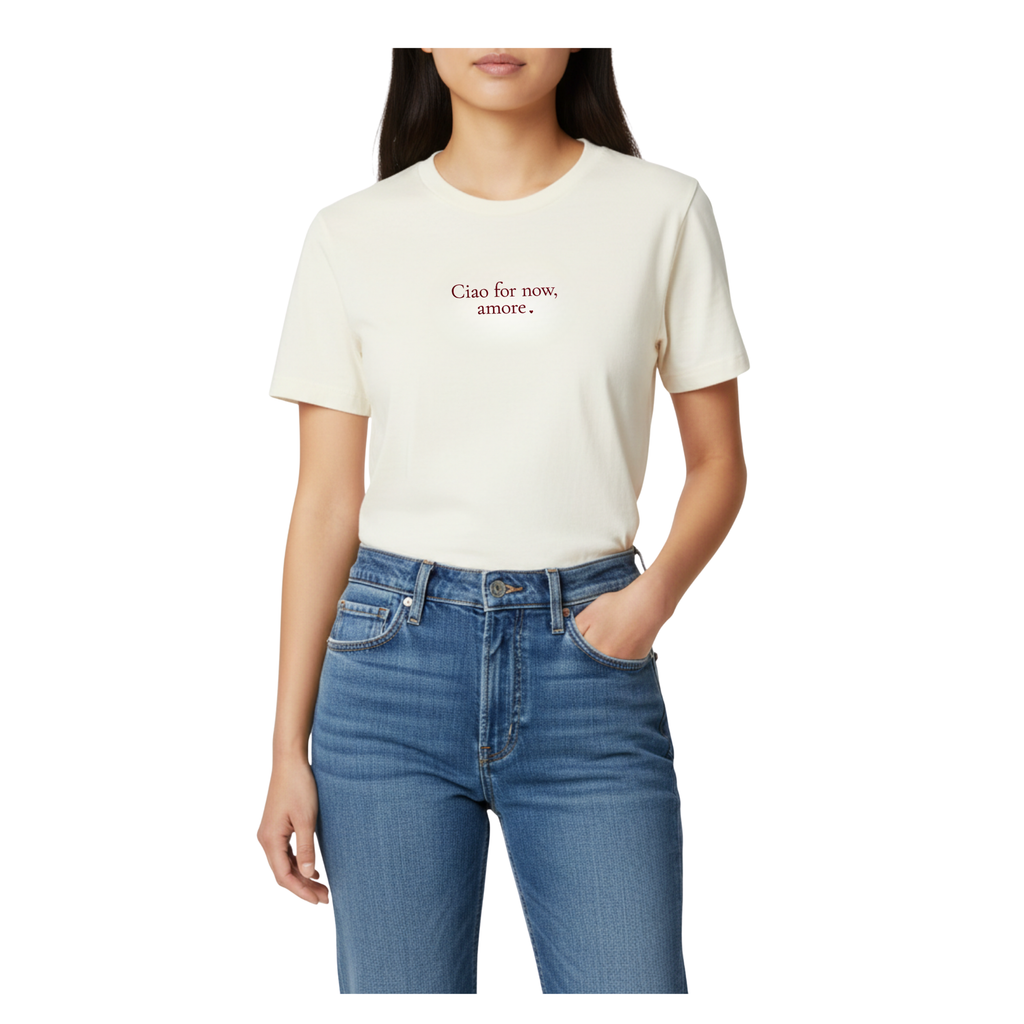 Ciao for Now, Amore Tee – Cotton Shirt