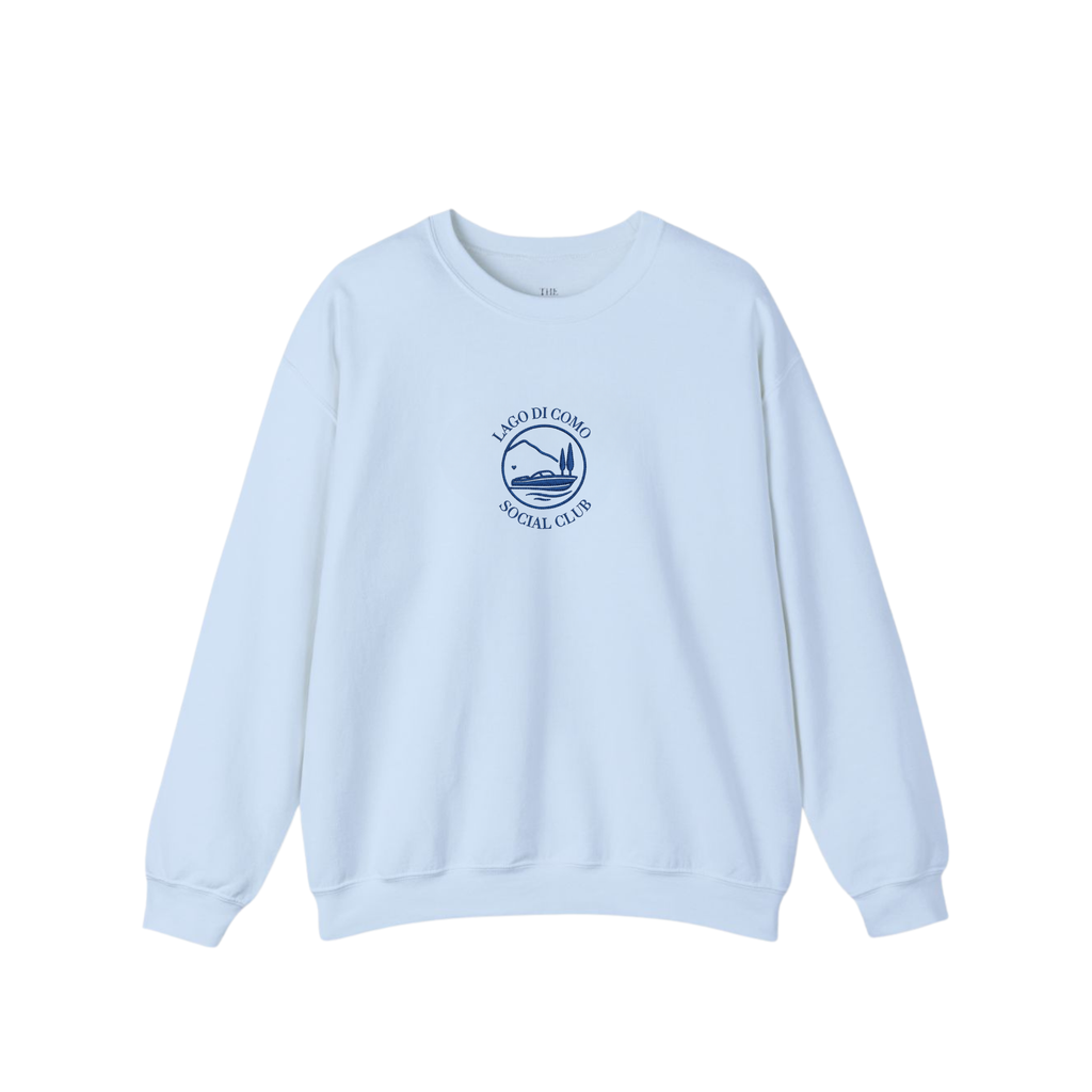 Lago di Como Social Club Sweater – Crewneck