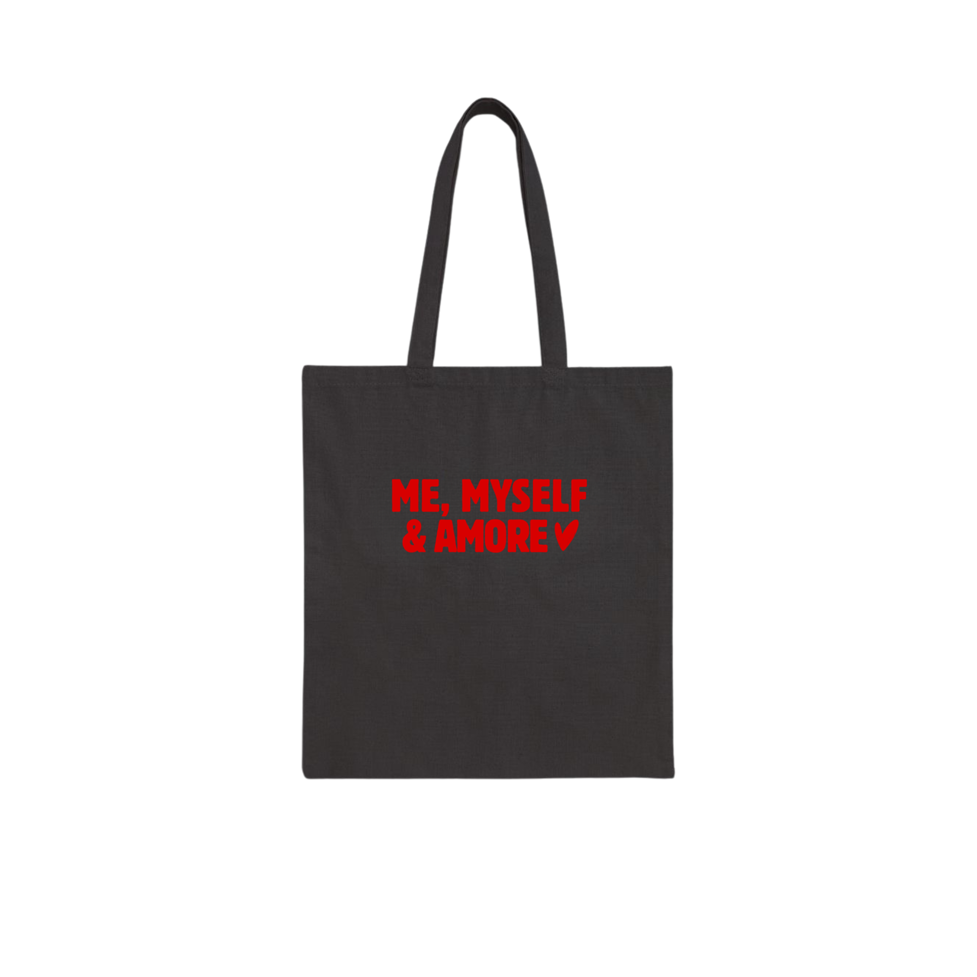 Me, Myself & Amore Tote – Canvas Bag