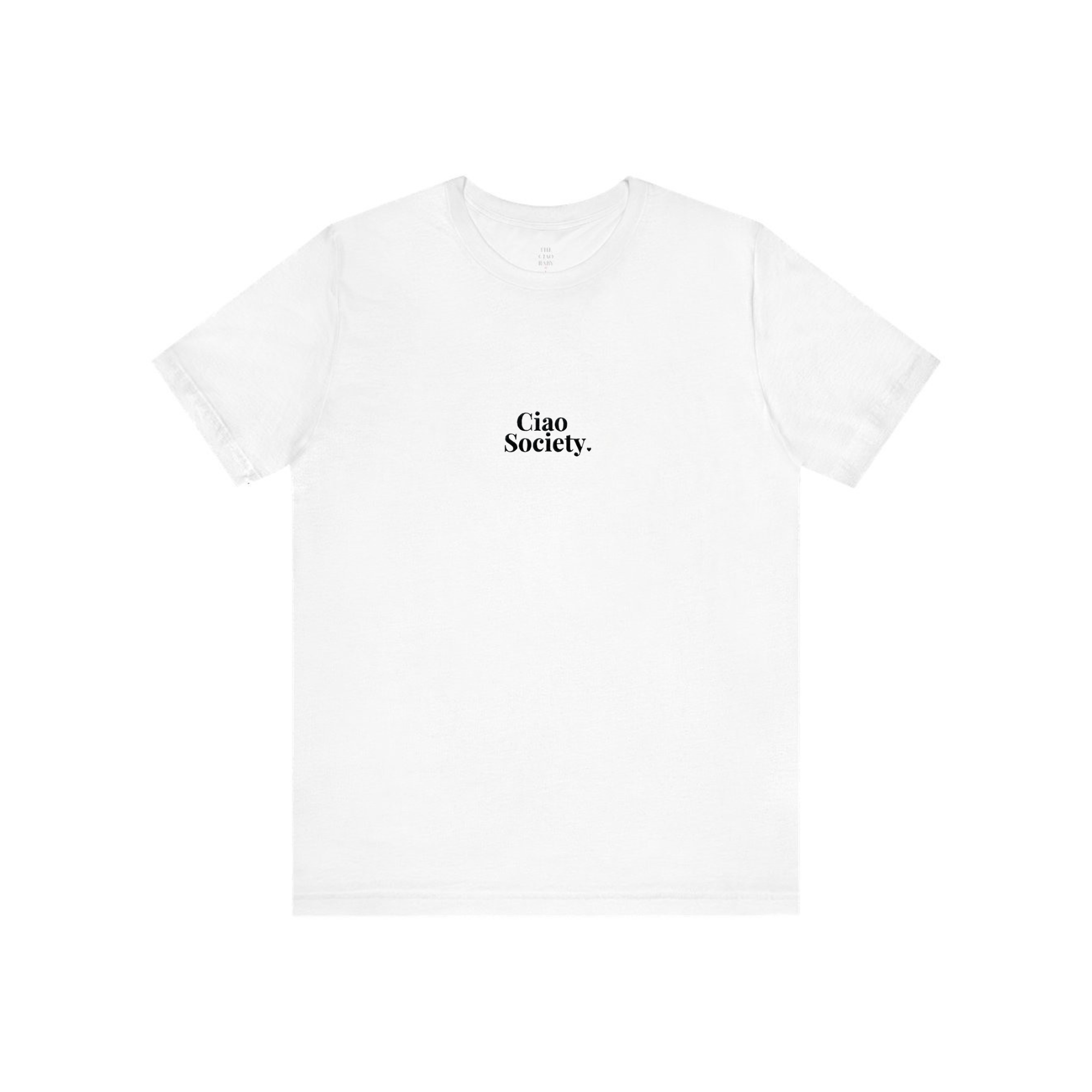 Ciao Society Tee – Cotton Shirt
